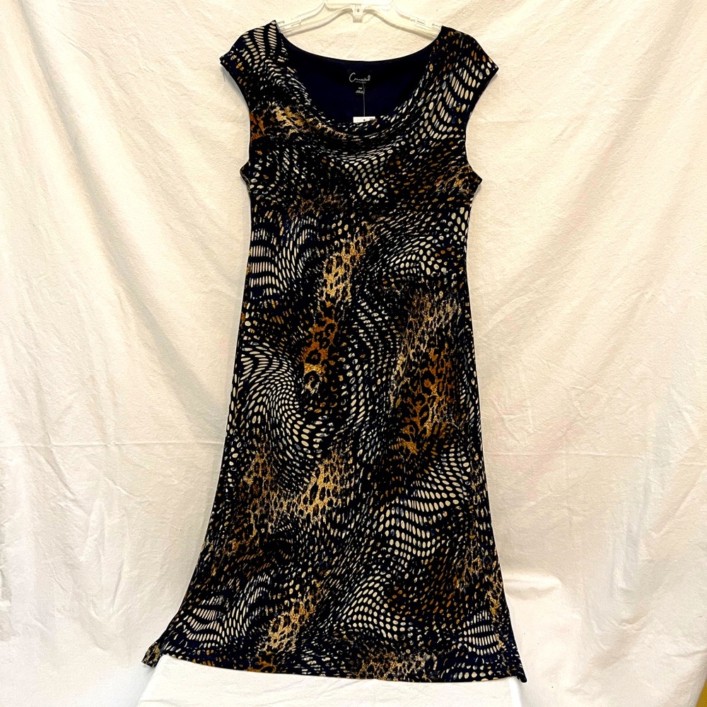 NWT Multicolored pattern dress sz 14P
